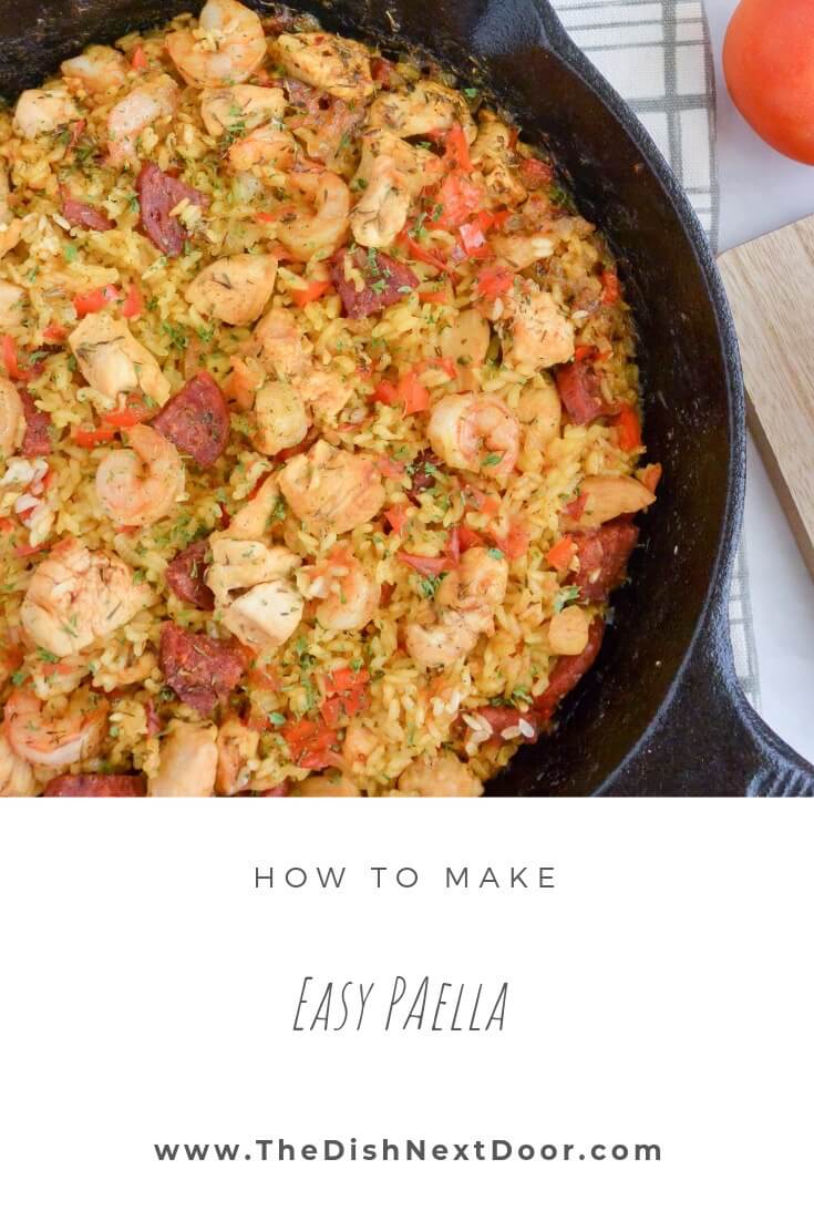 Easy Paella Recipe - How to Make Paella