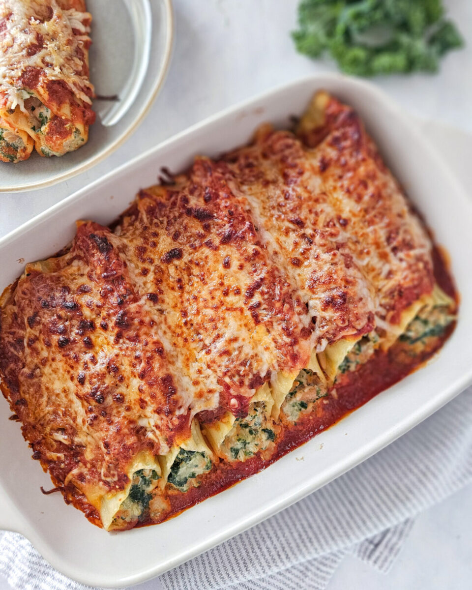 sausage stuffed manicotti