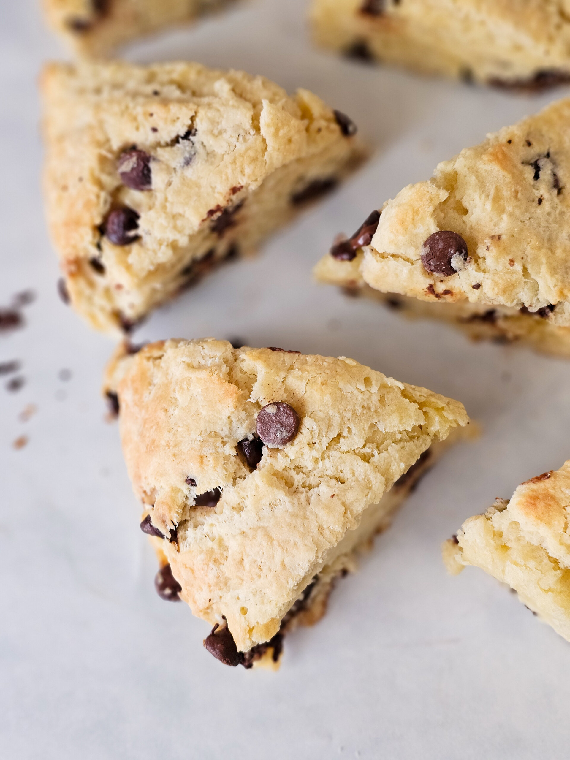 Chocolate chip scones