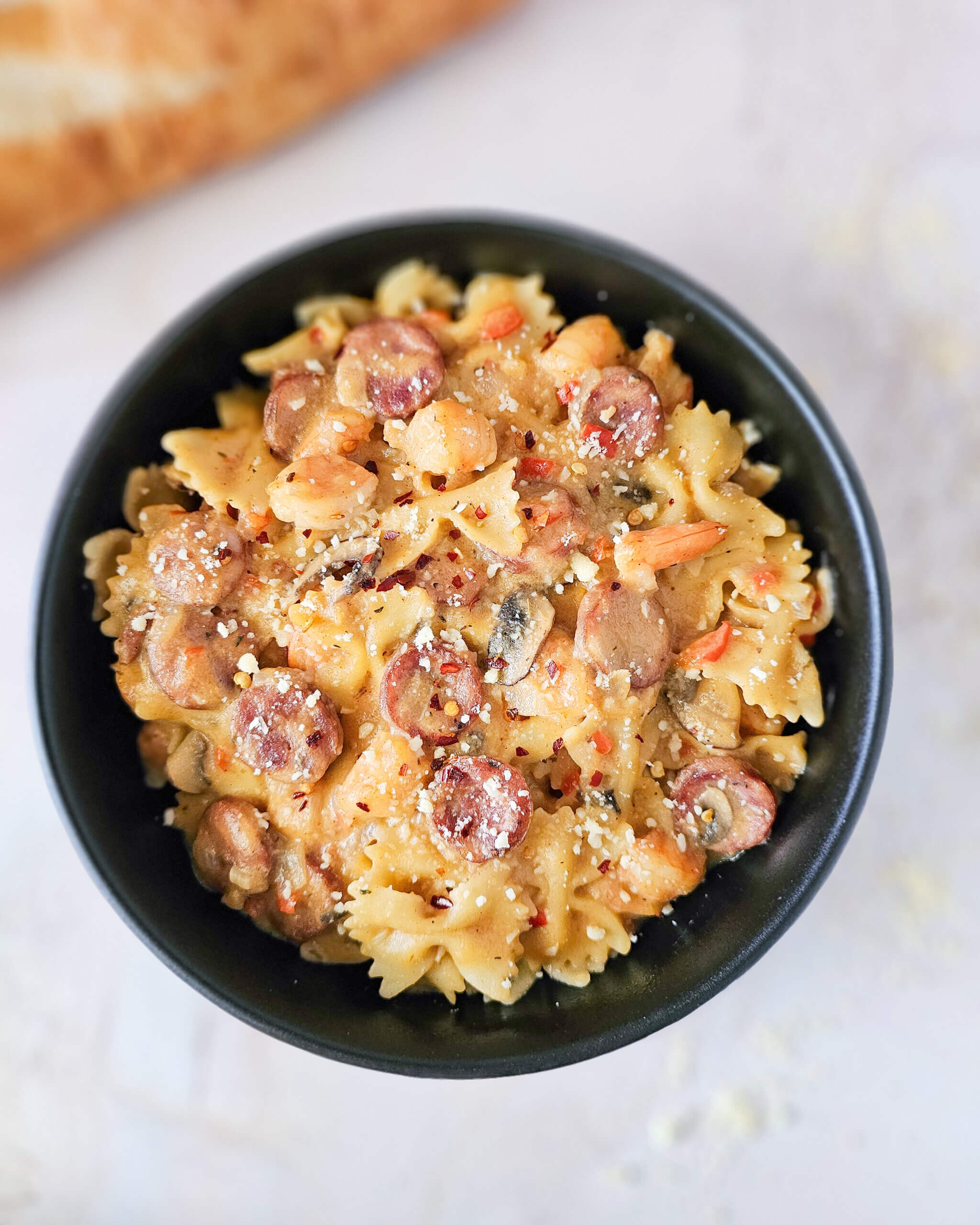 One pot Creole pasta