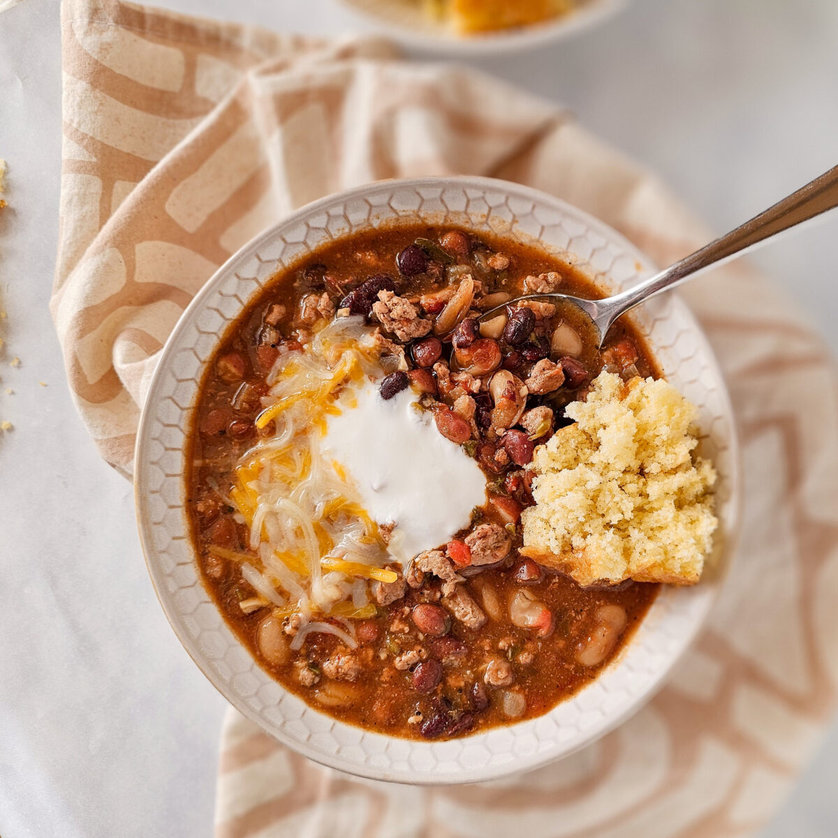 Slow Cooker Turkey Chili